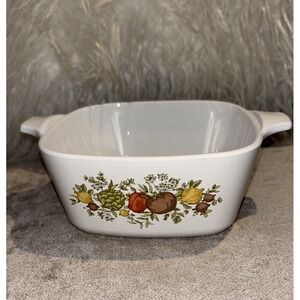 Corning Ware Petite Casserole Dish Spice of Life P-43-B 2.75 cup VTG EXCELLENT!!